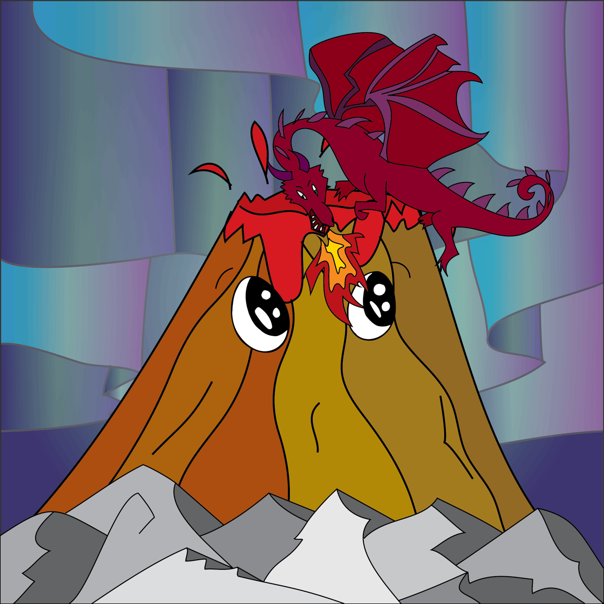 Cute Mountain #1016