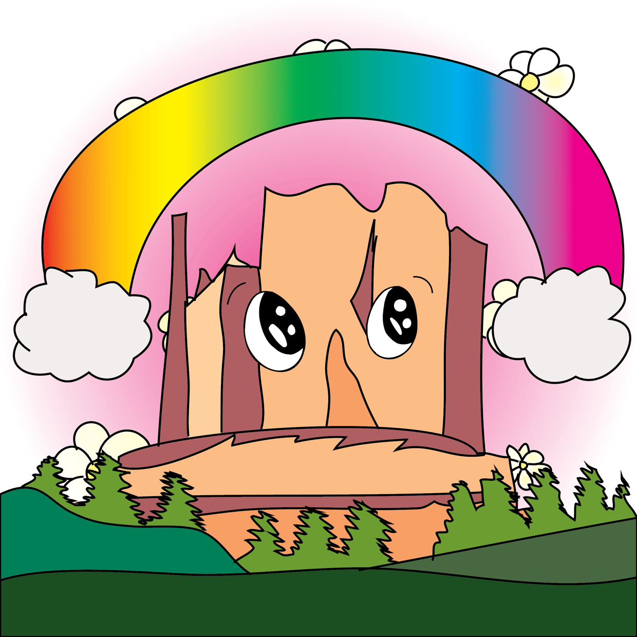 Cute Mountain #1035