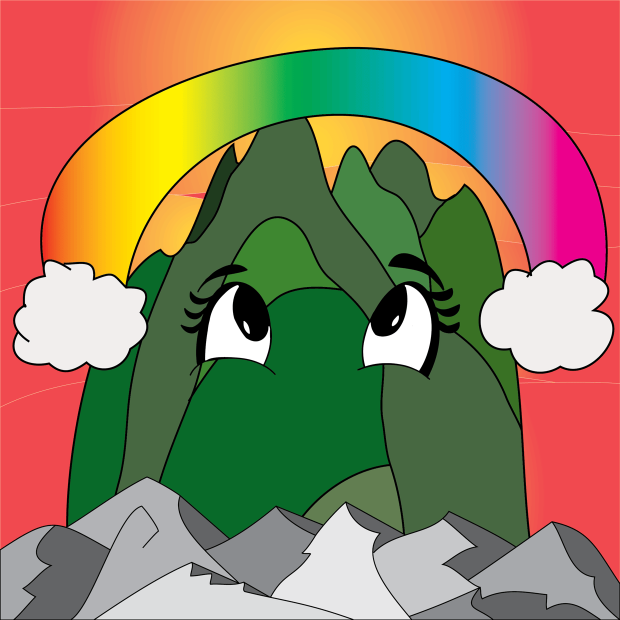 Cute Mountain #1039