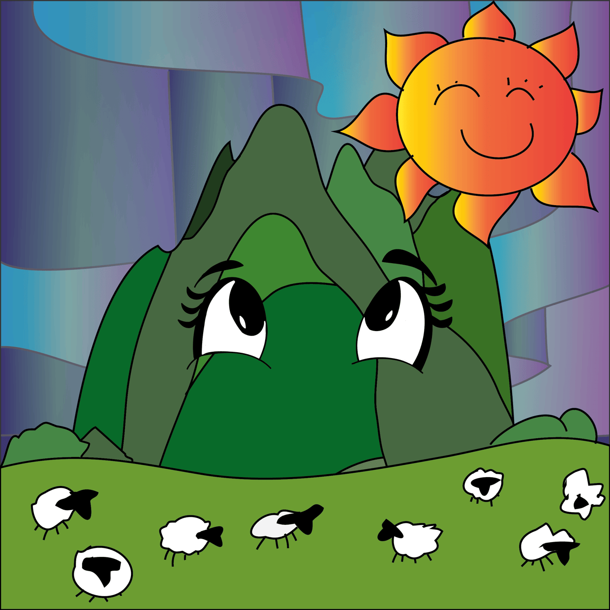 Cute Mountain #1040