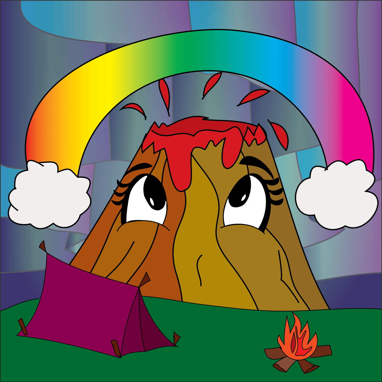 Cute Mountain #1042
