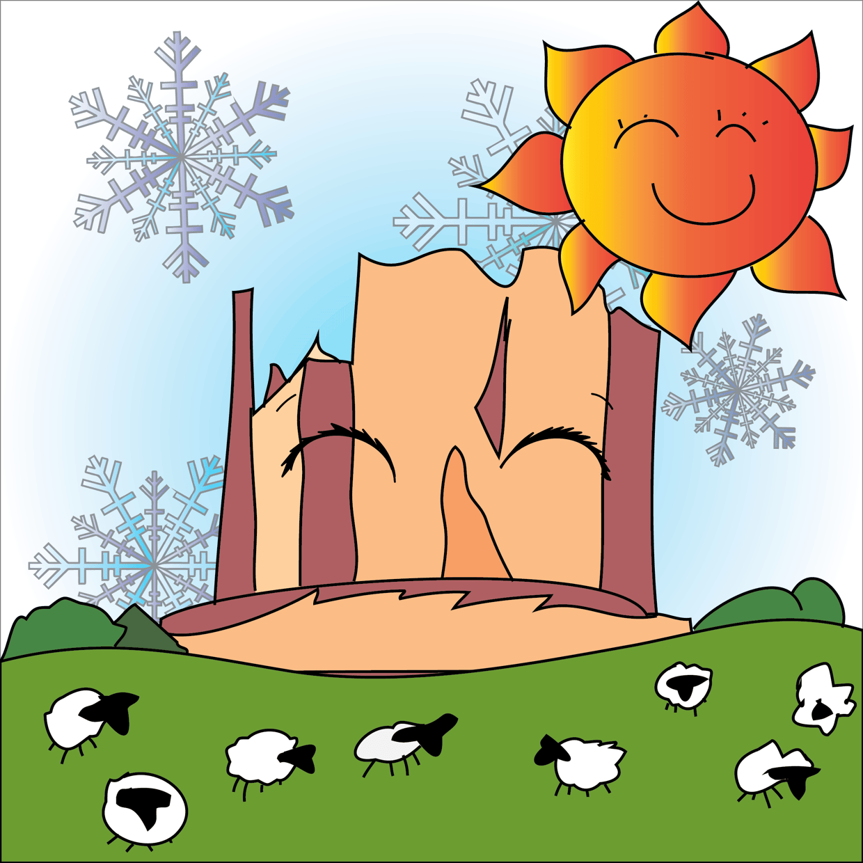 Cute Mountain #1061