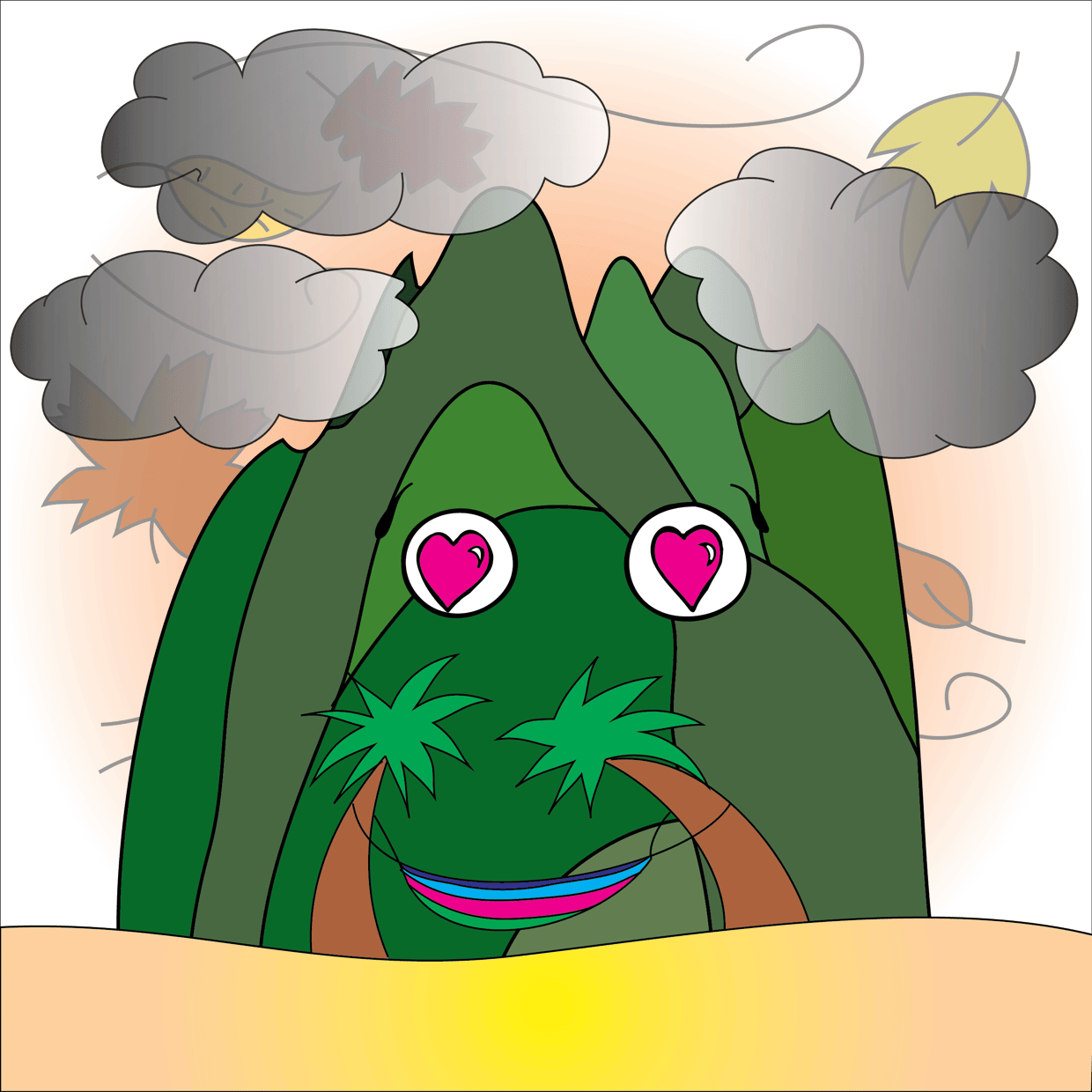 Cute Mountain #1065
