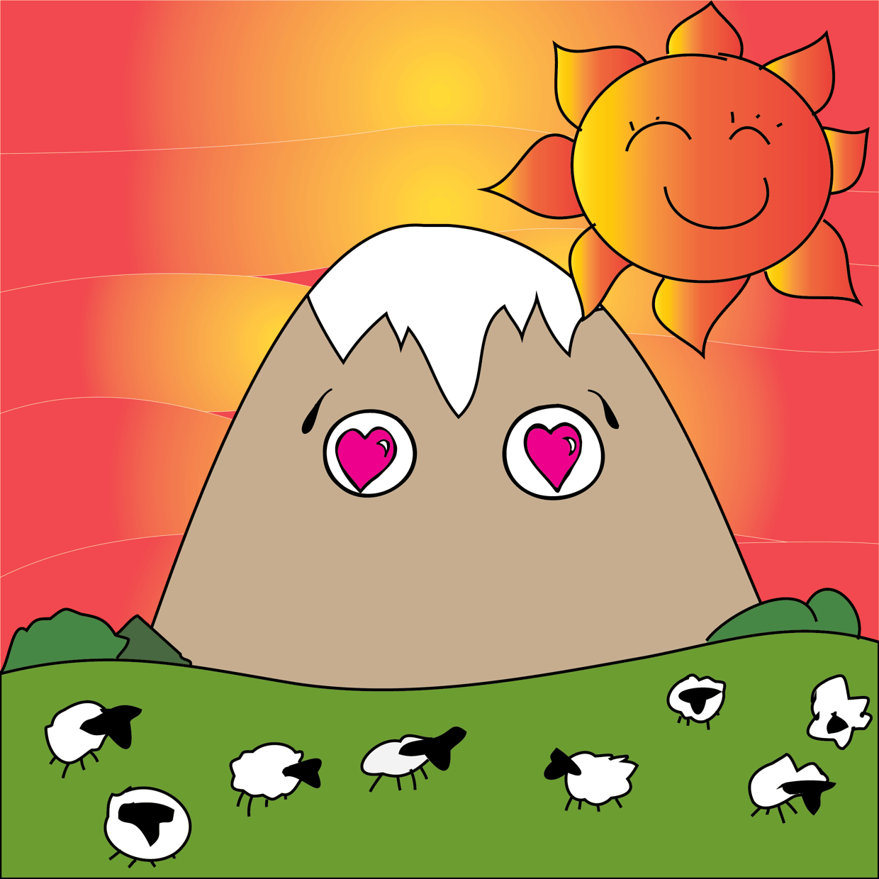 Cute Mountain #1071