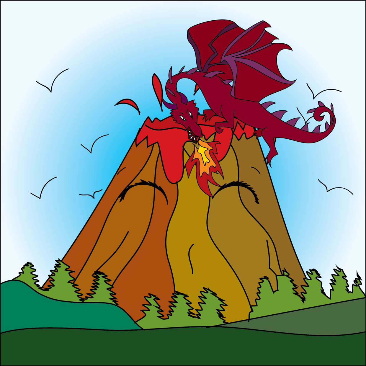 Cute Mountain #1088