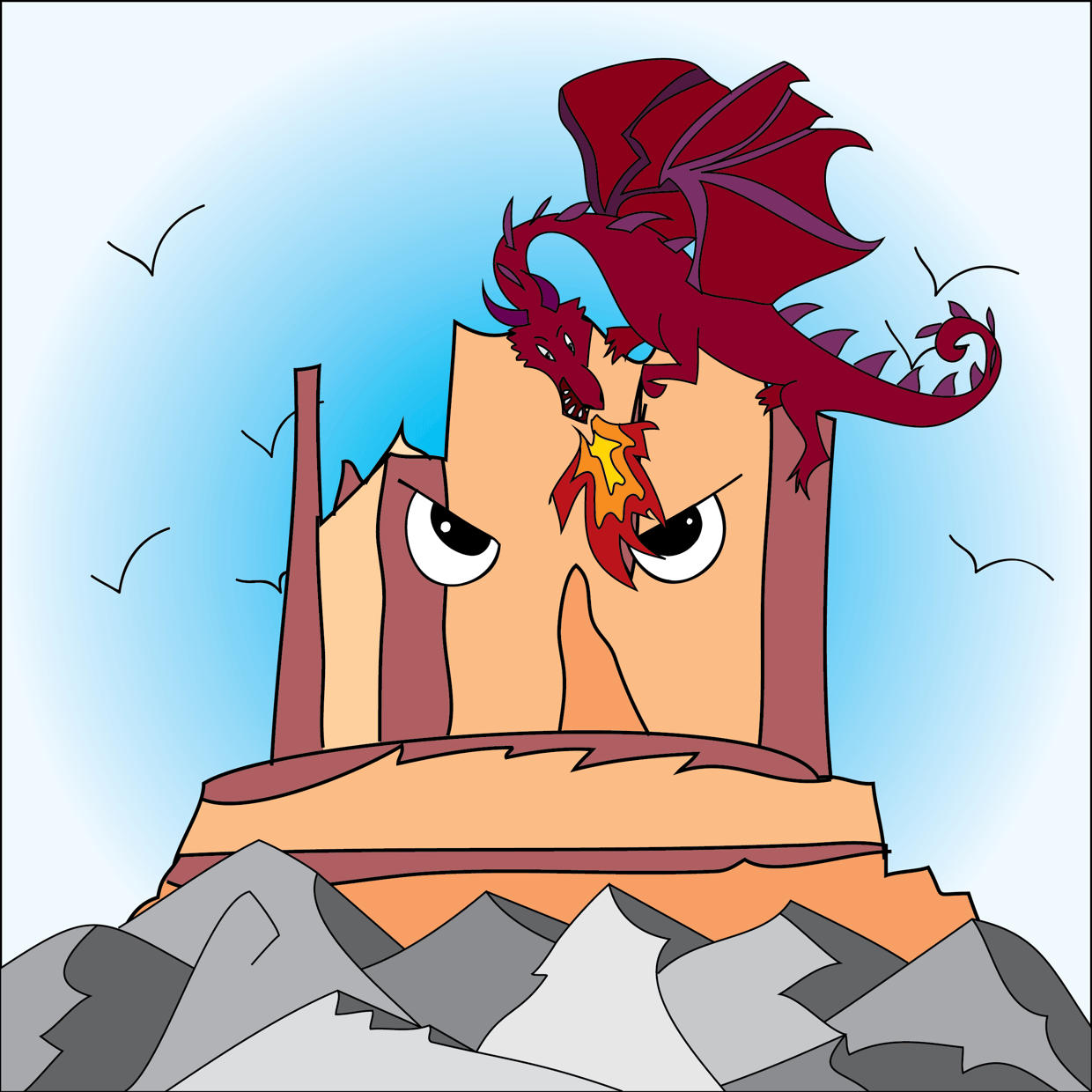 Cute Mountain #1097
