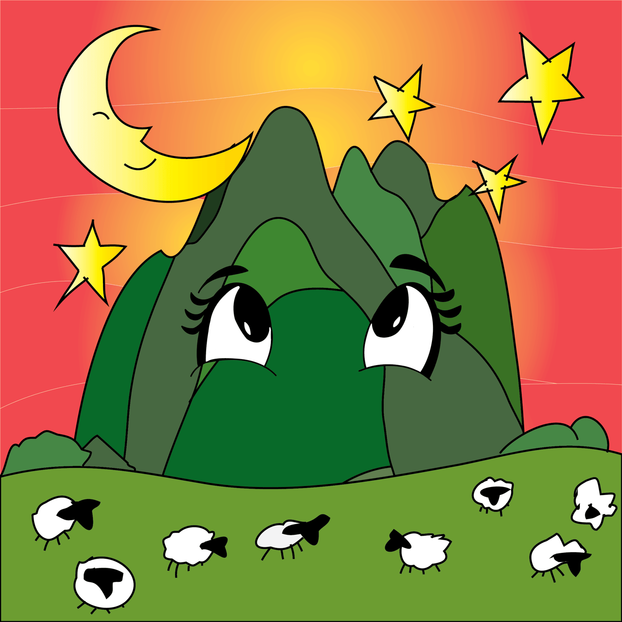 Cute Mountain #1104