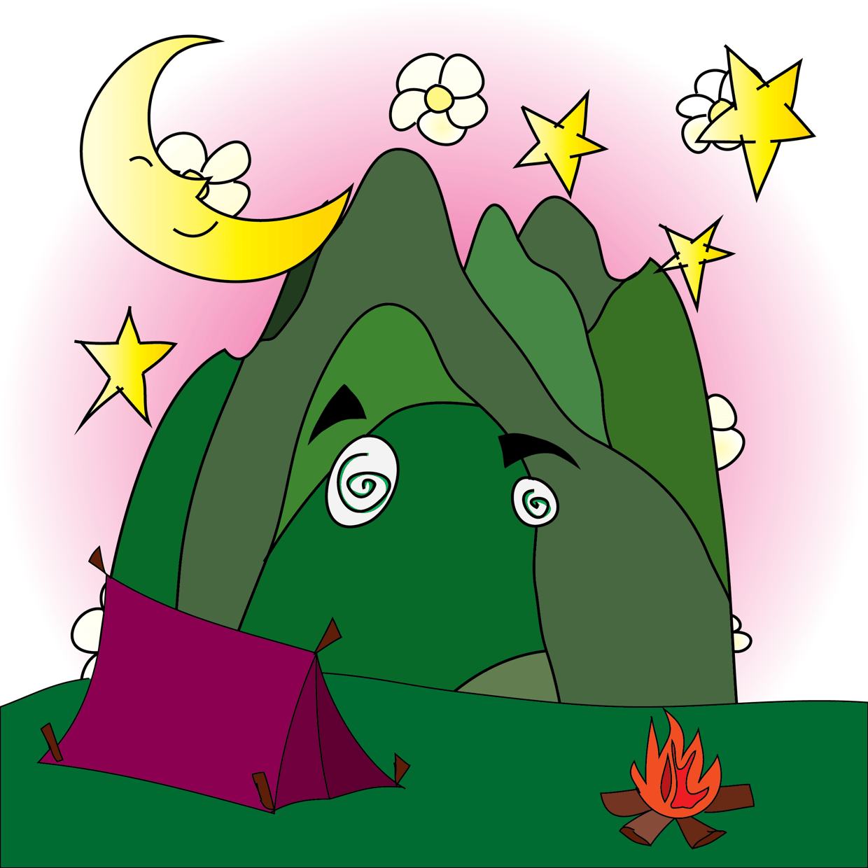 Cute Mountain #1110