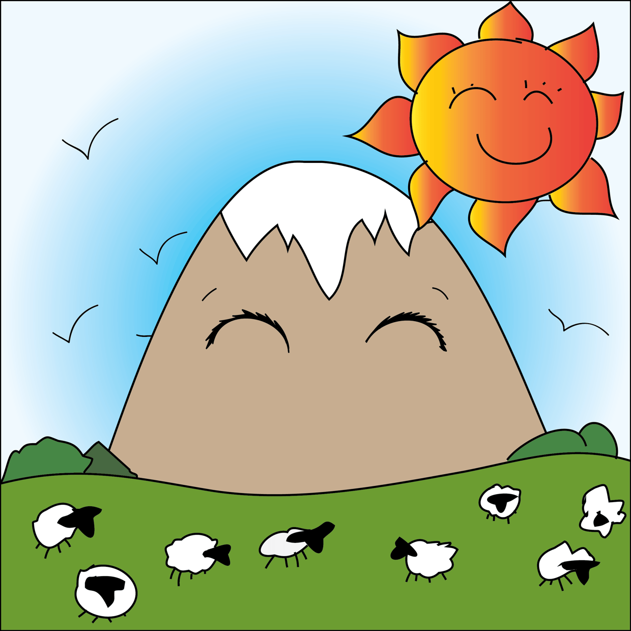 Cute Mountain #1113