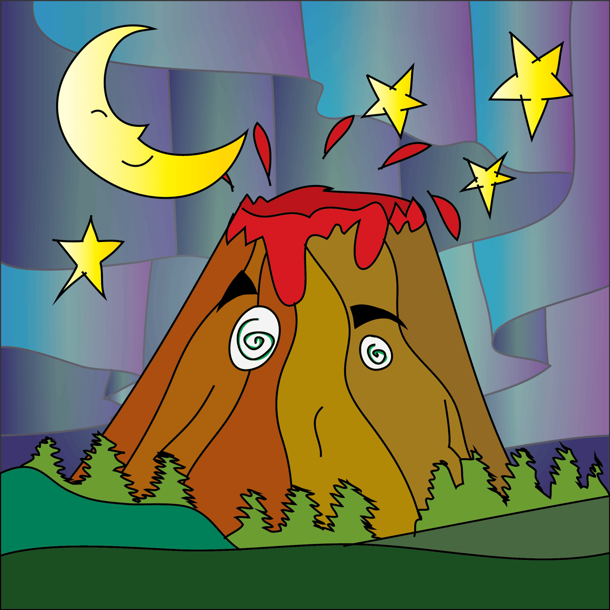 Cute Mountain #1114