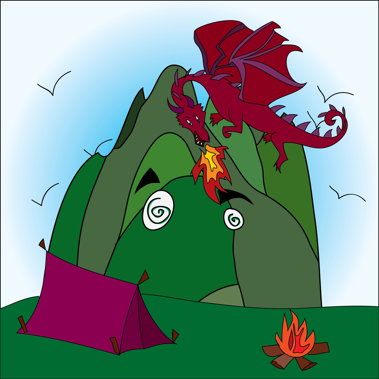Cute Mountain #1138
