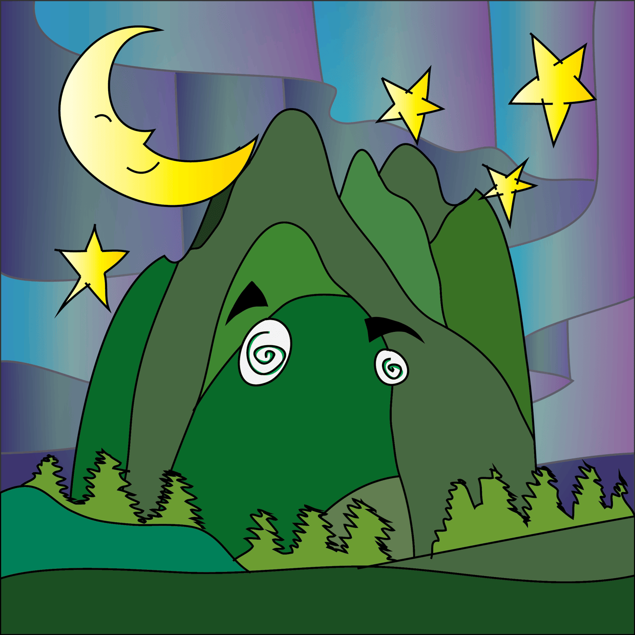 Cute Mountain #1154