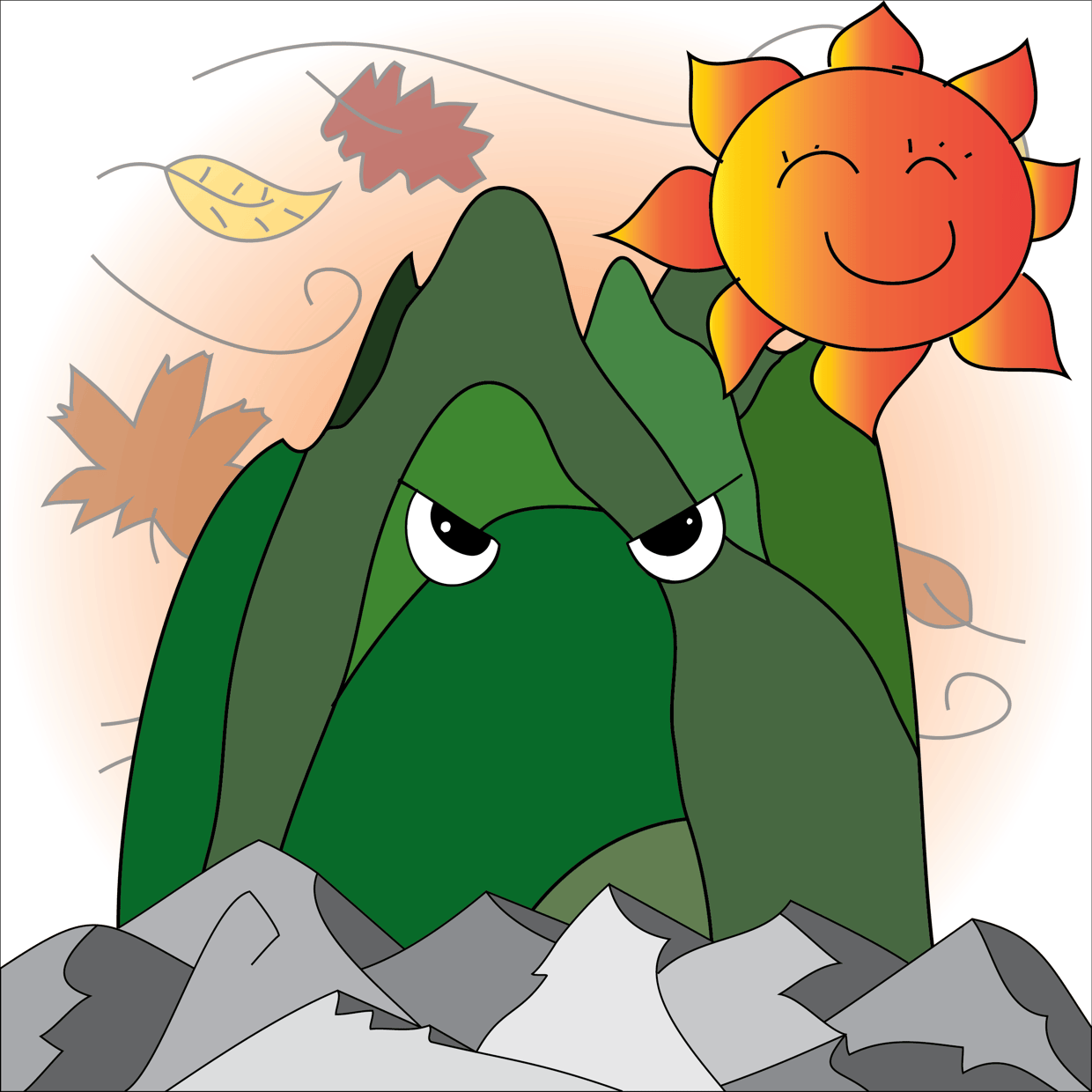 Cute Mountain #1190