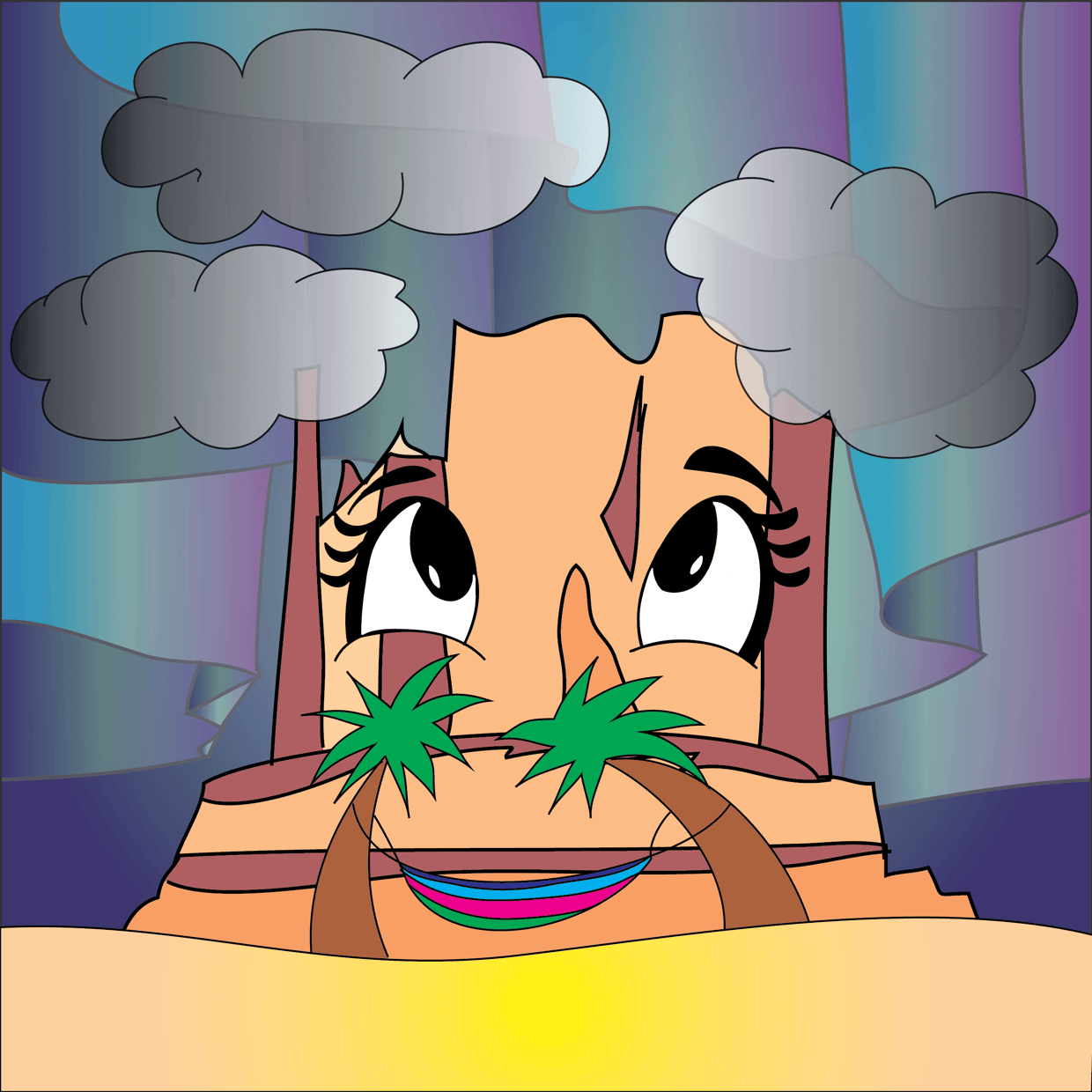 Cute Mountain #1214