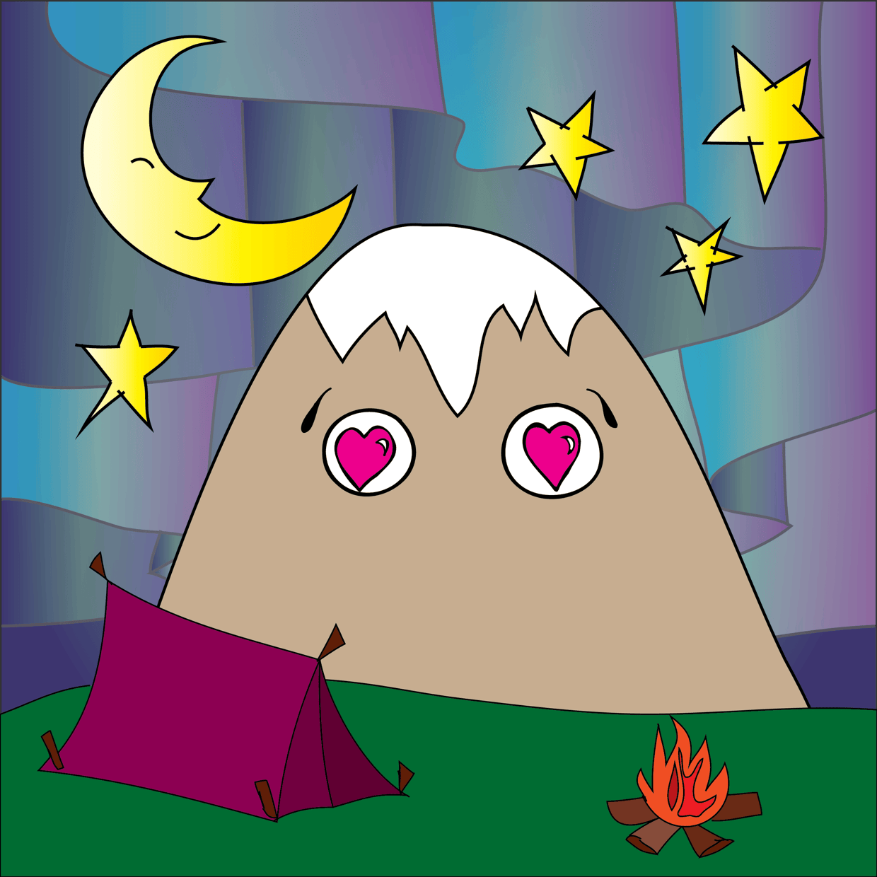 Cute Mountain #1241
