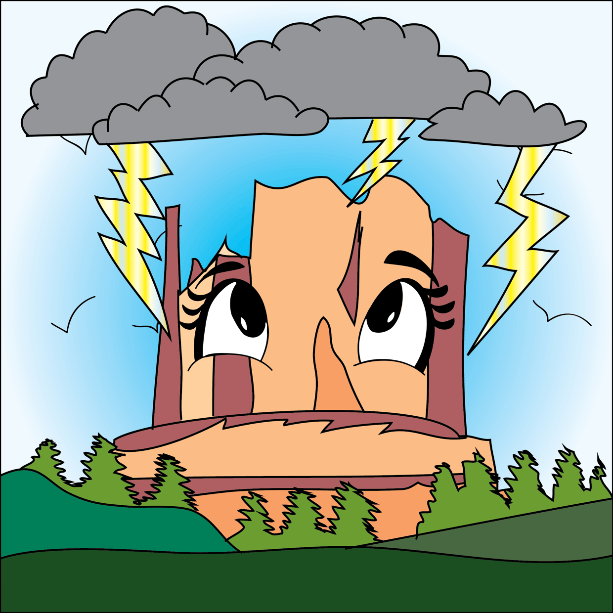 Cute Mountain #1261