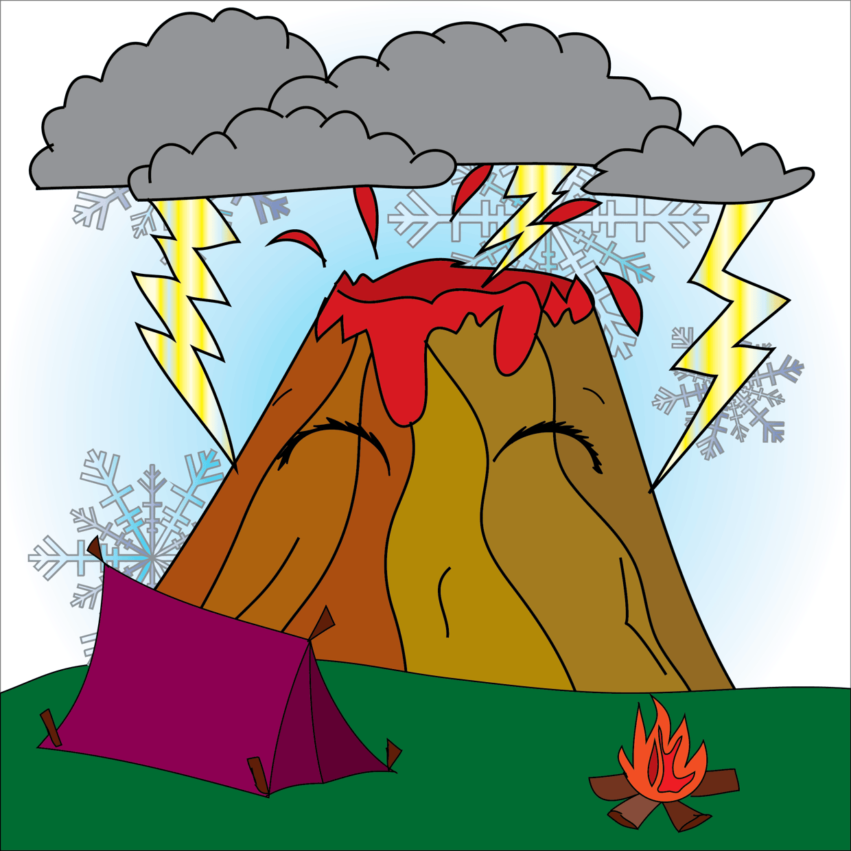 Cute Mountain #1328
