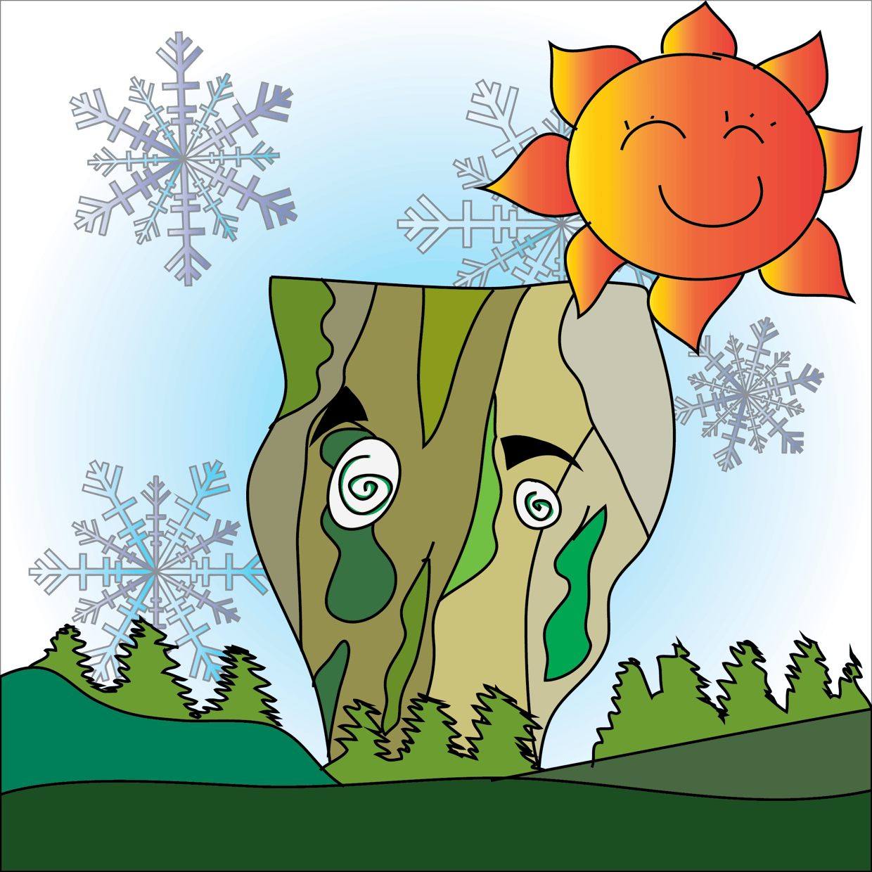 Cute Mountain #1397