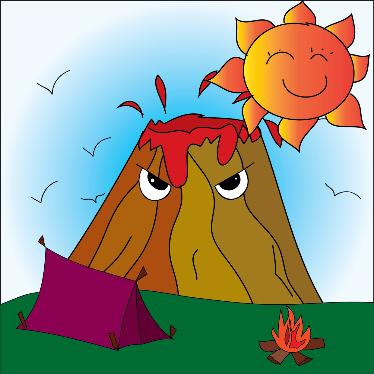 Cute Mountain #1406
