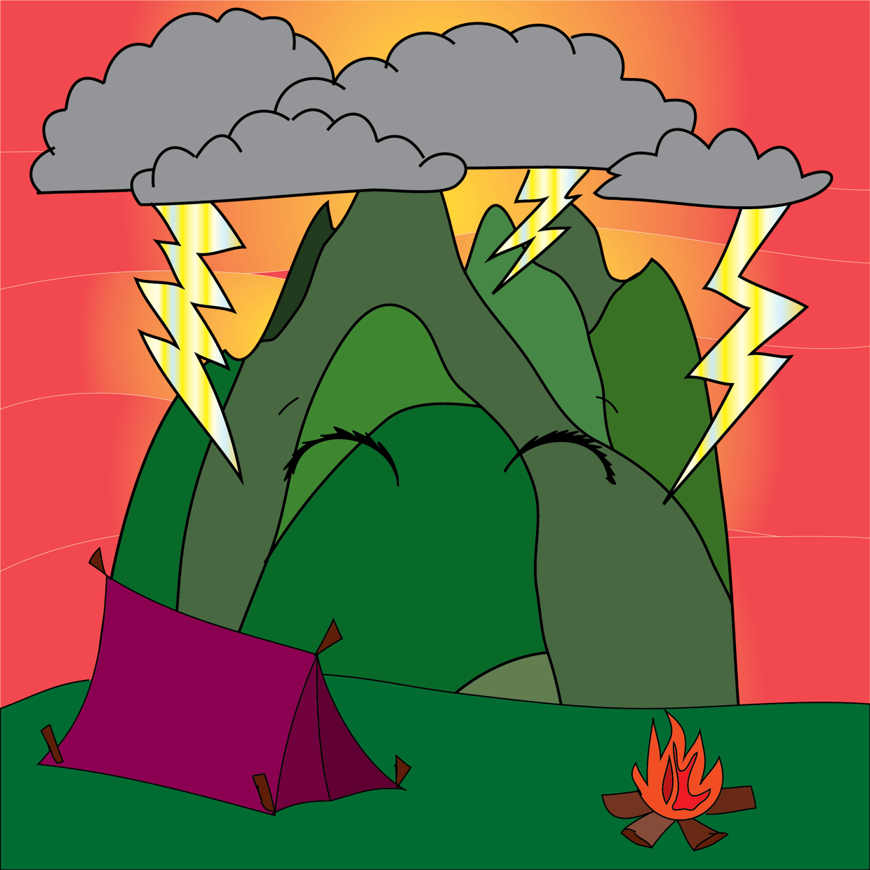 Cute Mountain #1410