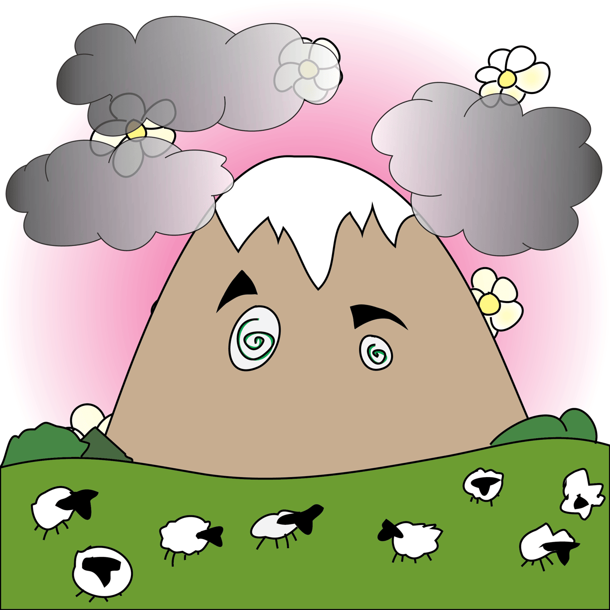 Cute Mountain #1411