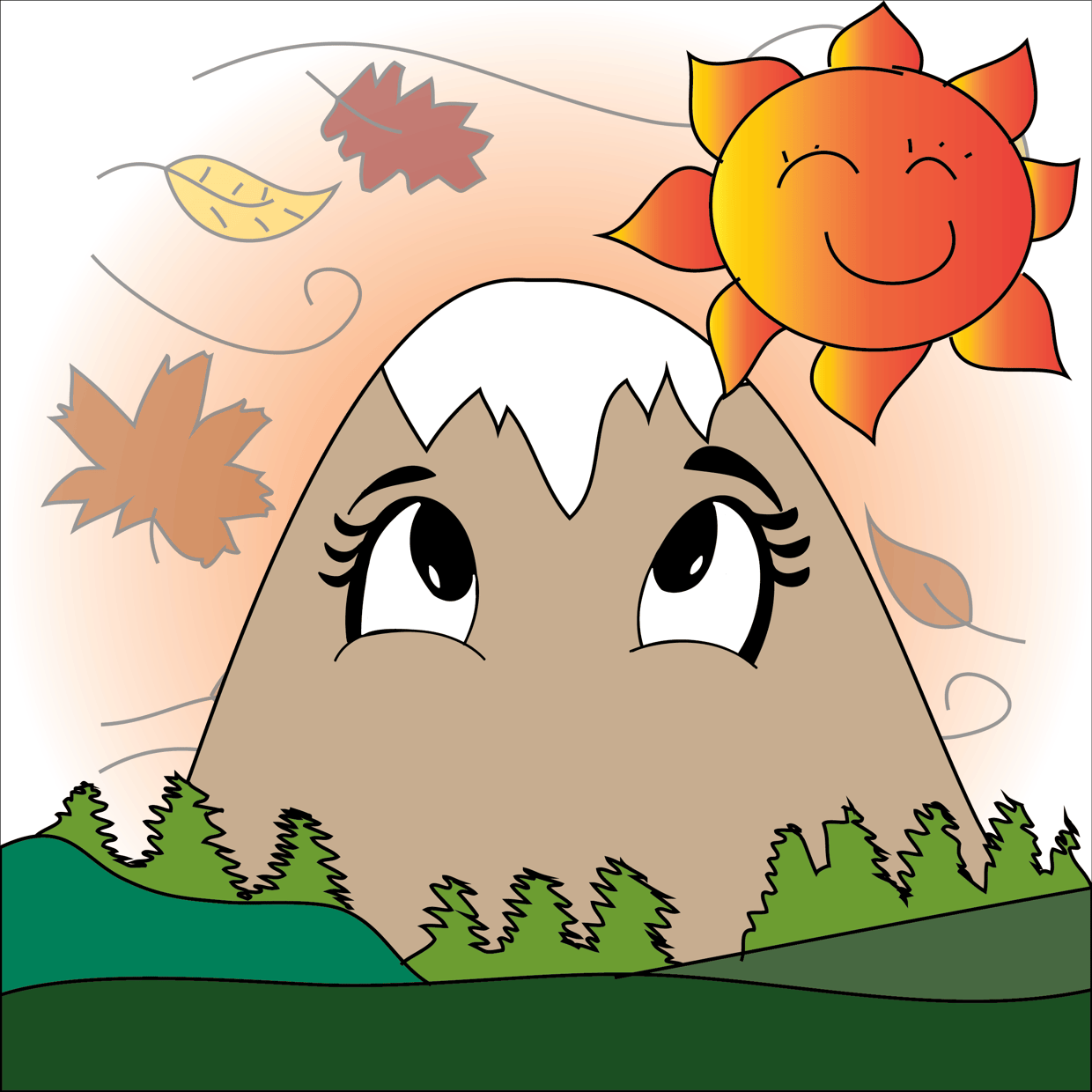 Cute Mountain #1419