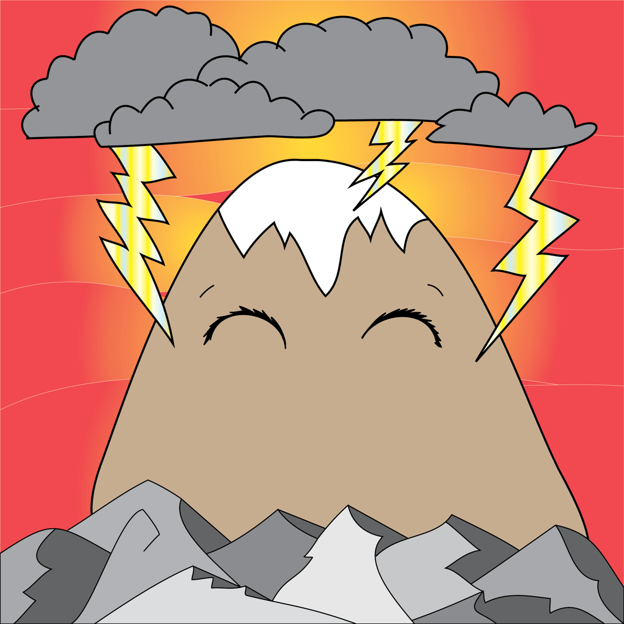 Cute Mountain #1420