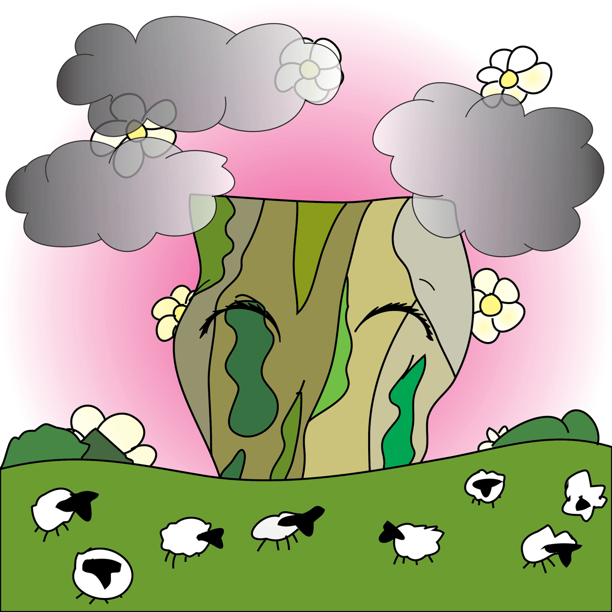 Cute Mountain #1425