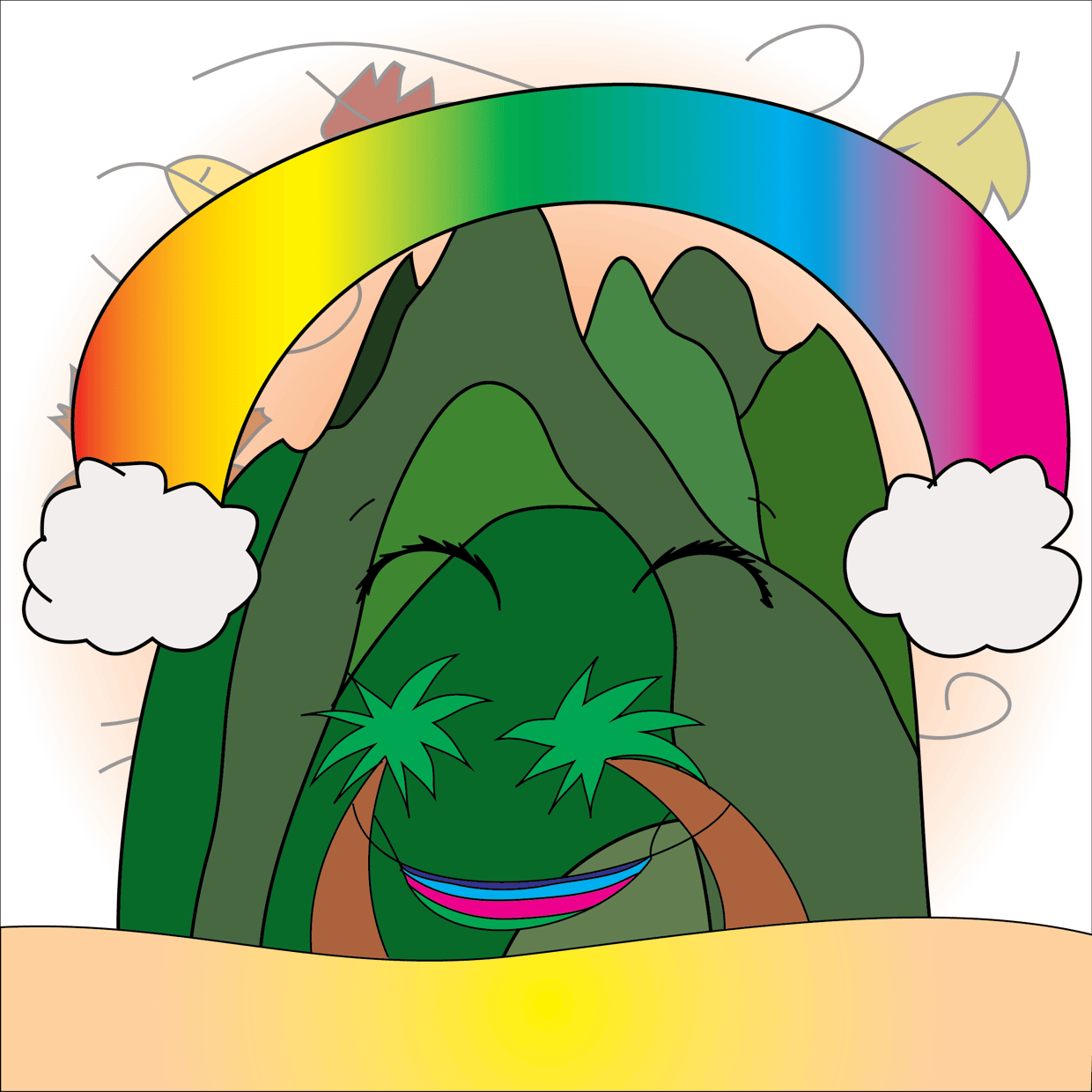 Cute Mountain #1431