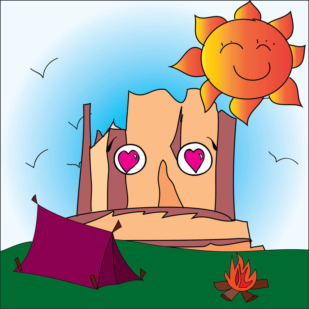 Cute Mountain #1462