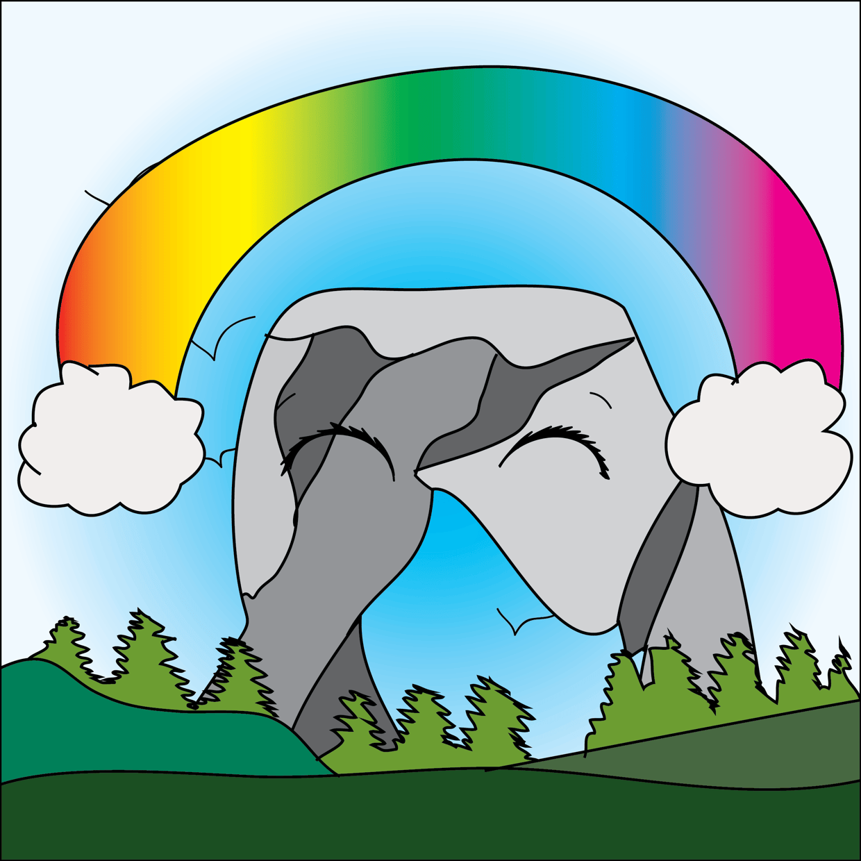 Cute Mountain #1497