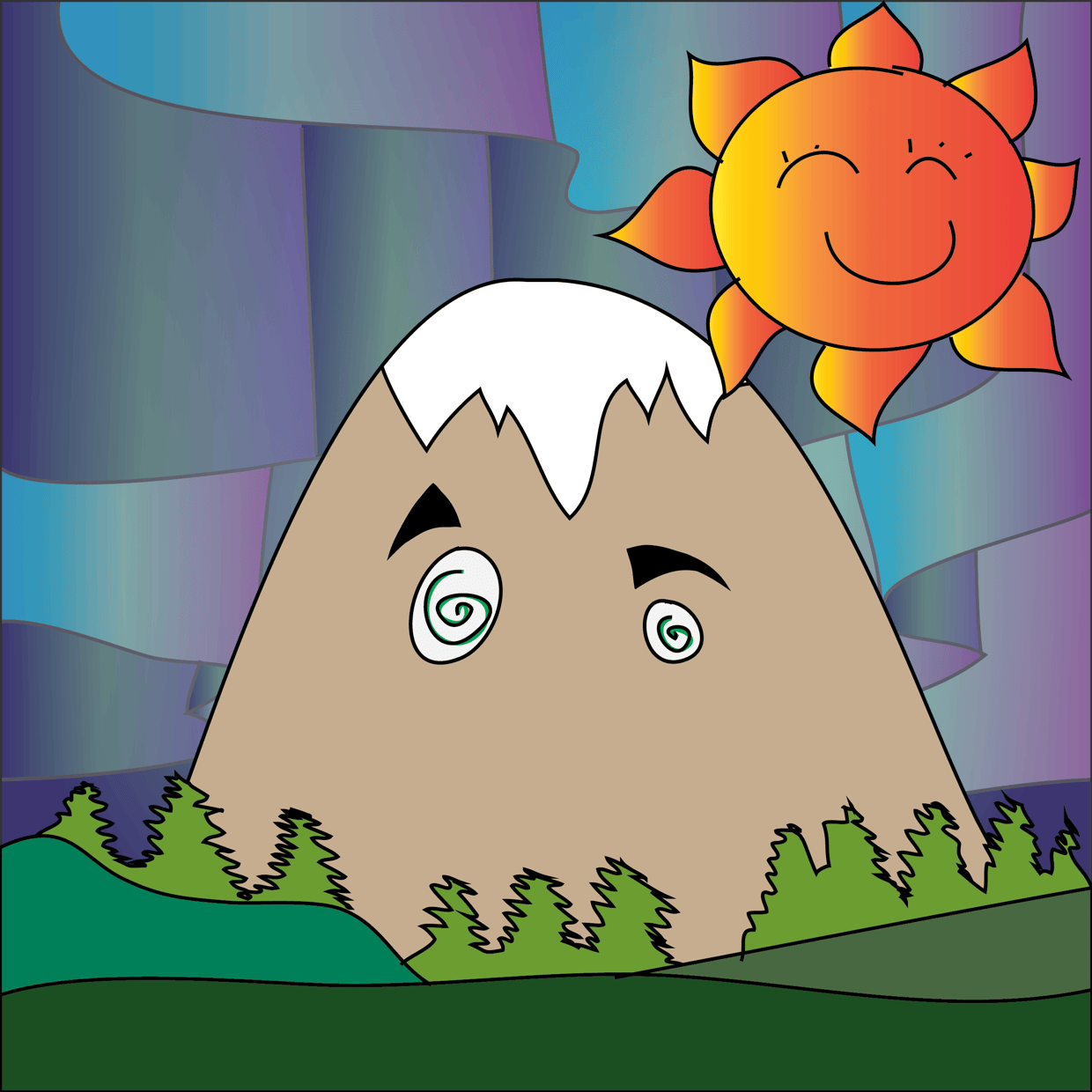 Cute Mountain #1502