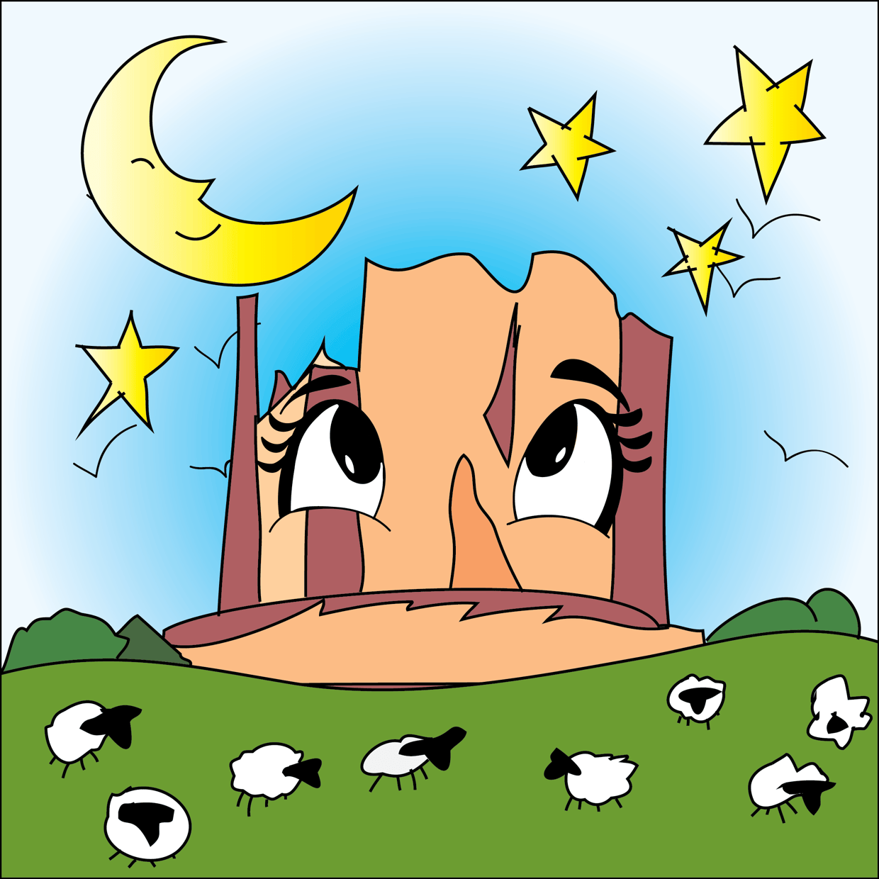 Cute Mountain #1503