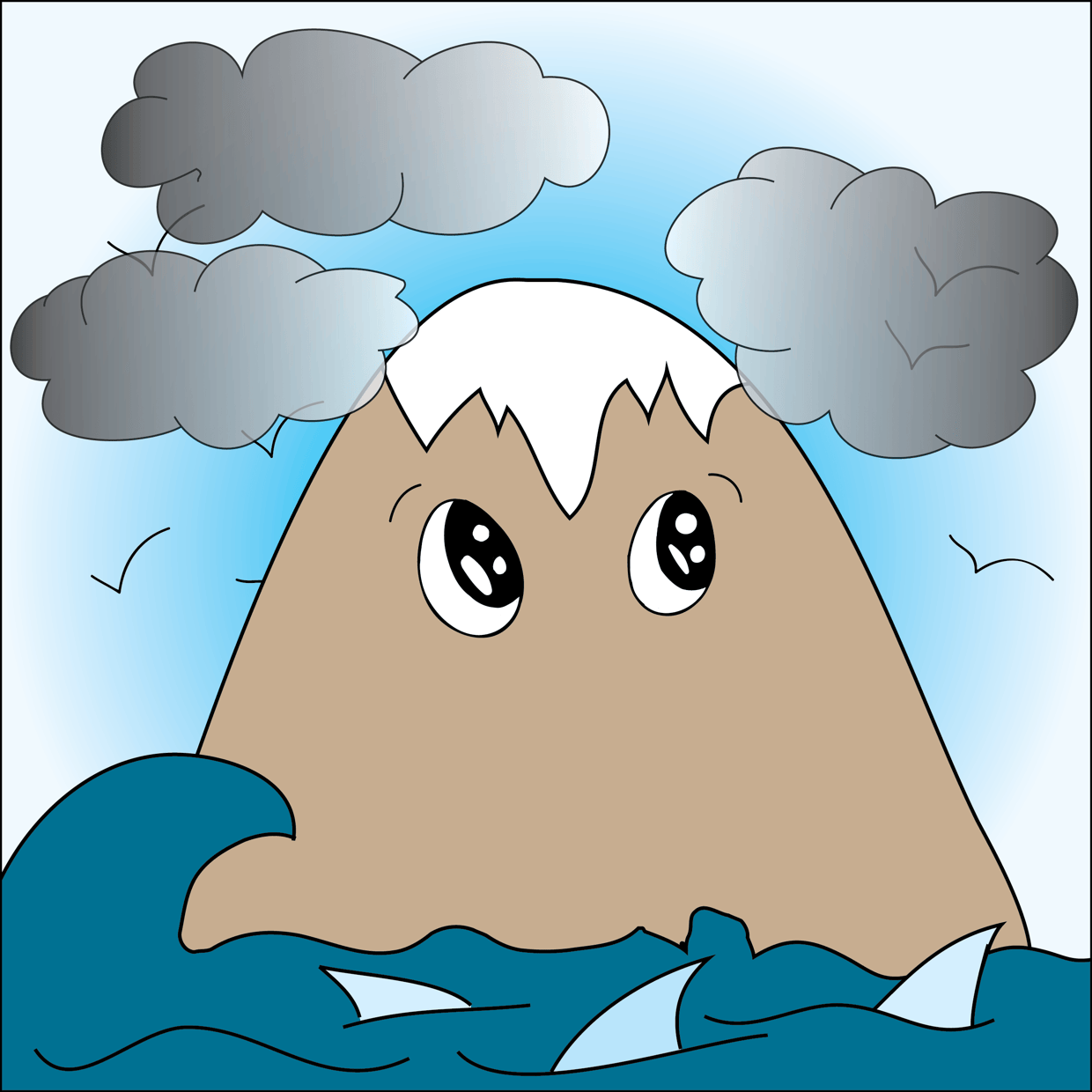 Cute Mountain #1606