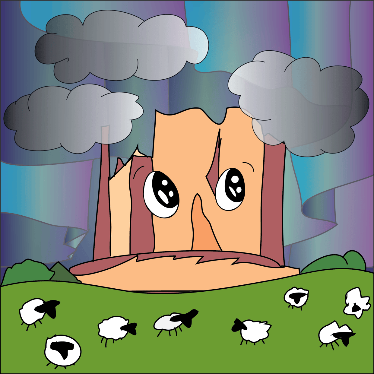 Cute Mountain #1609