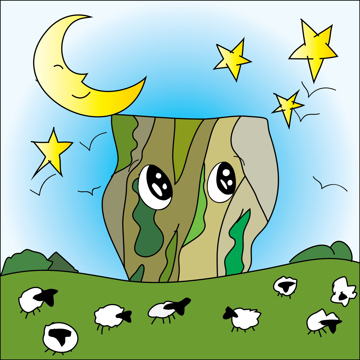 Cute Mountain #1622