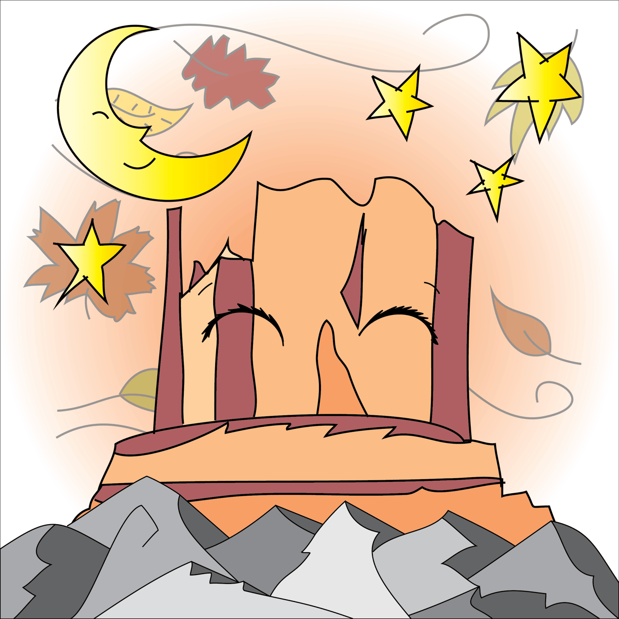 Cute Mountain #1653