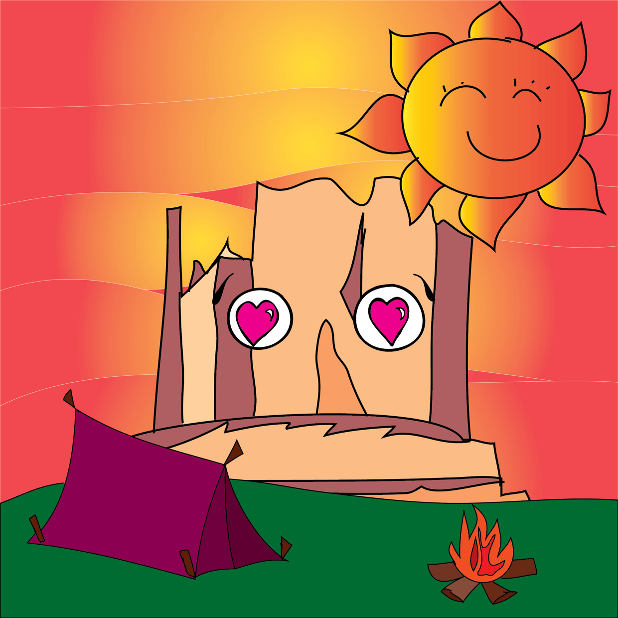 Cute Mountain #1664