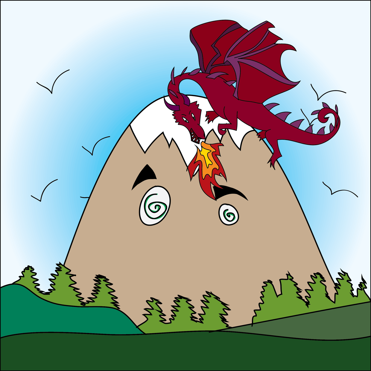 Cute Mountain #1697