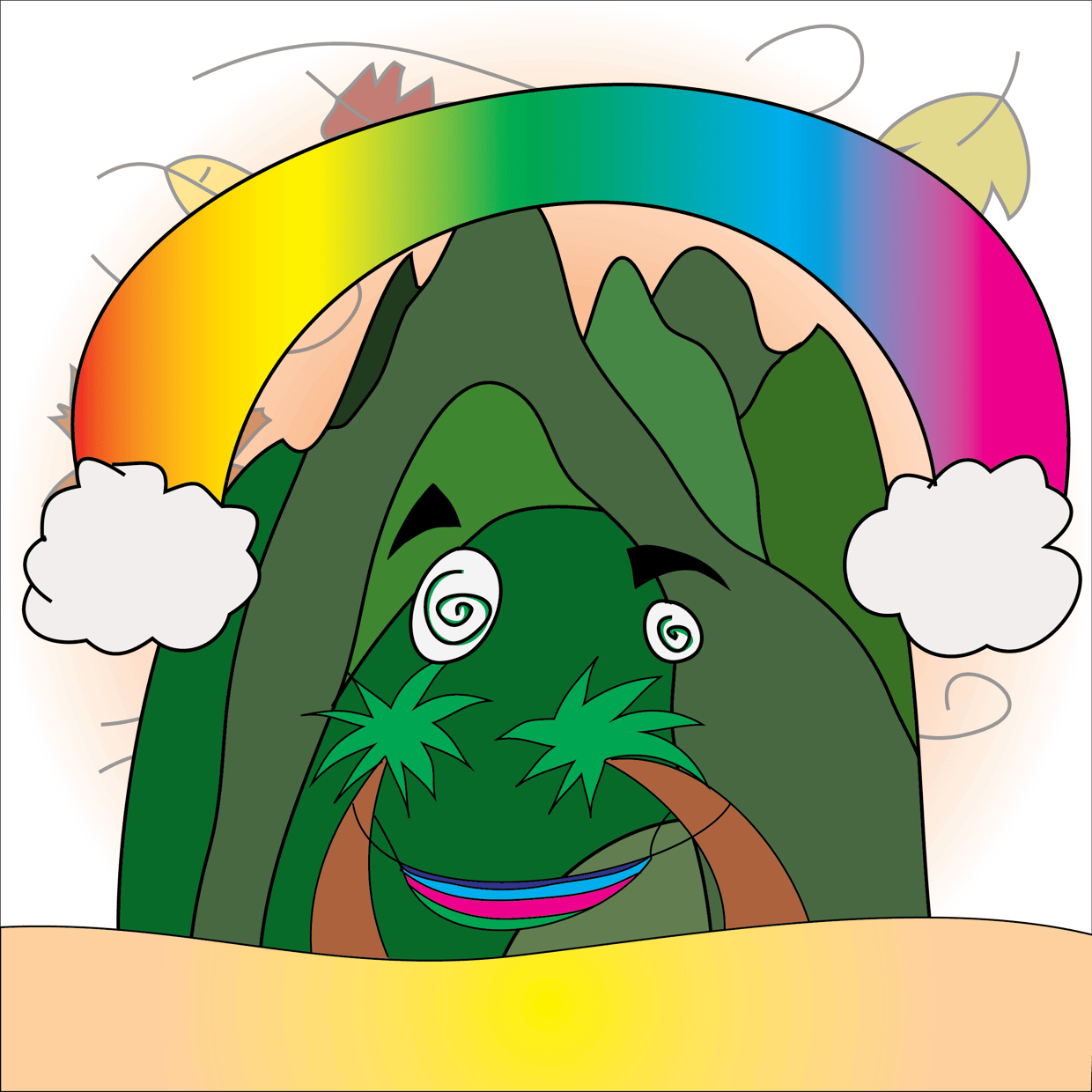 Cute Mountain #1715