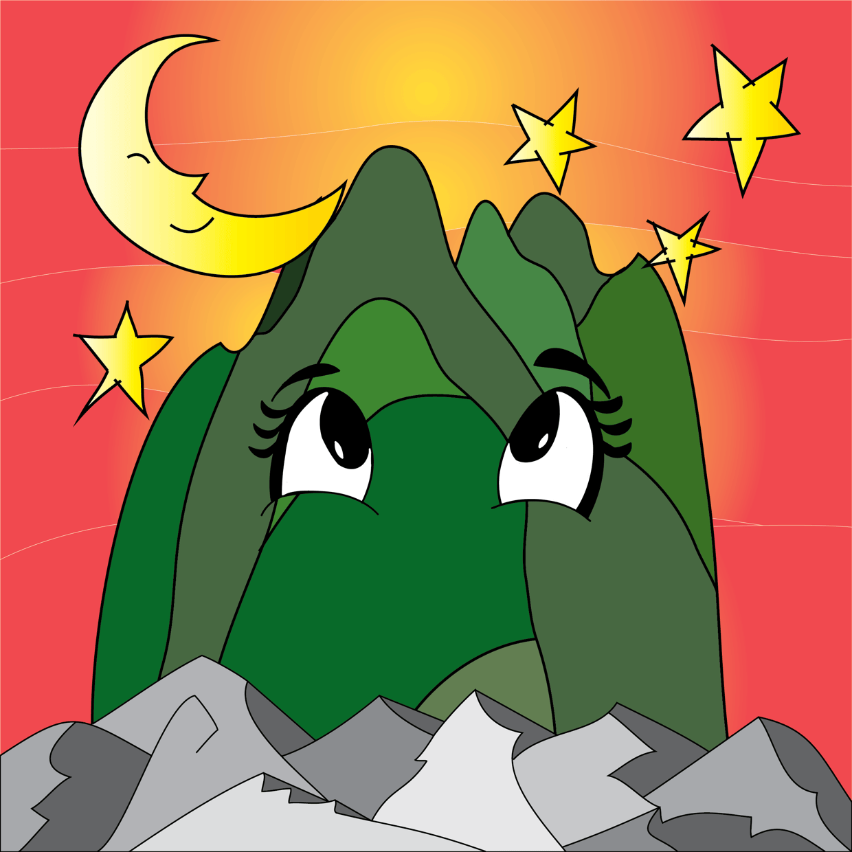 Cute Mountain #1741