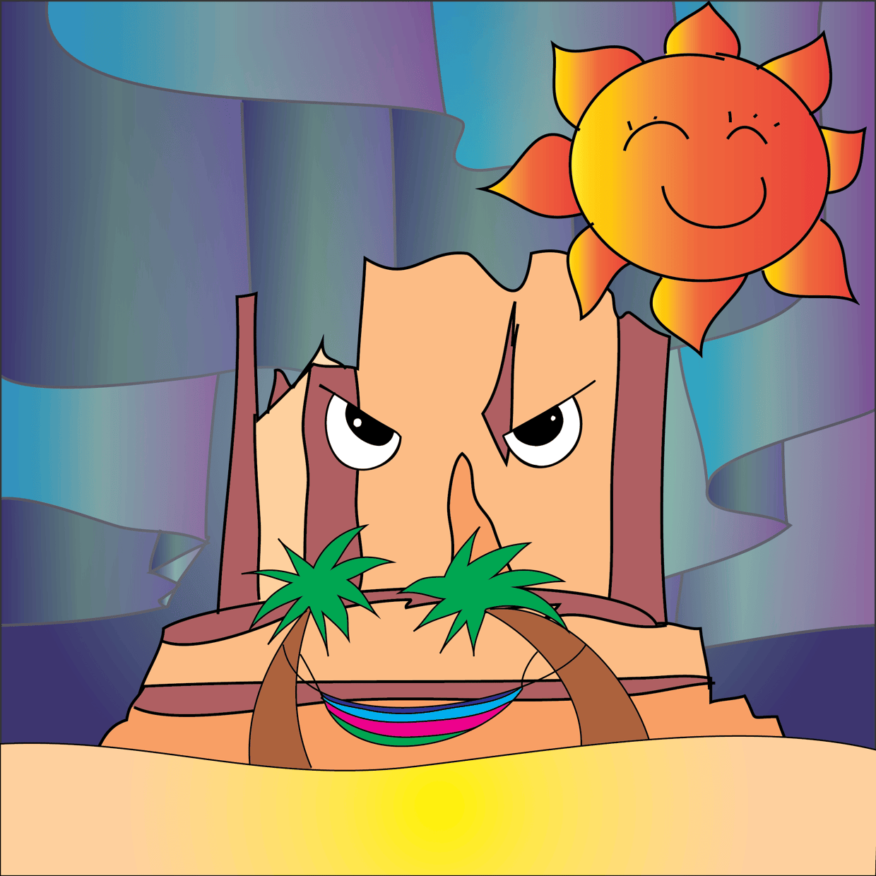 Cute Mountain #1757