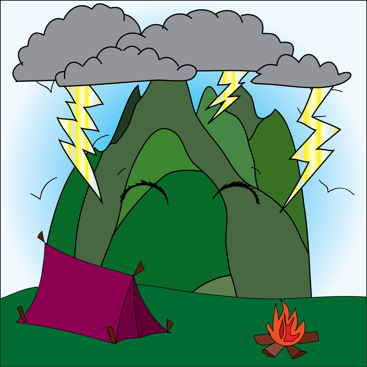 Cute Mountain #1761