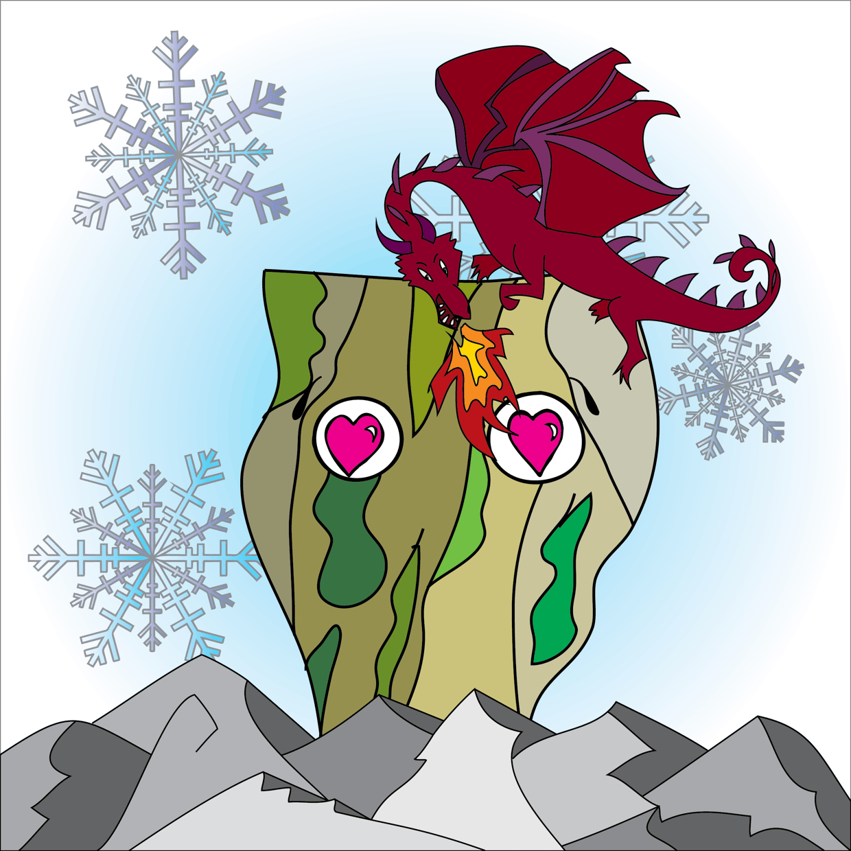 Cute Mountain #1762