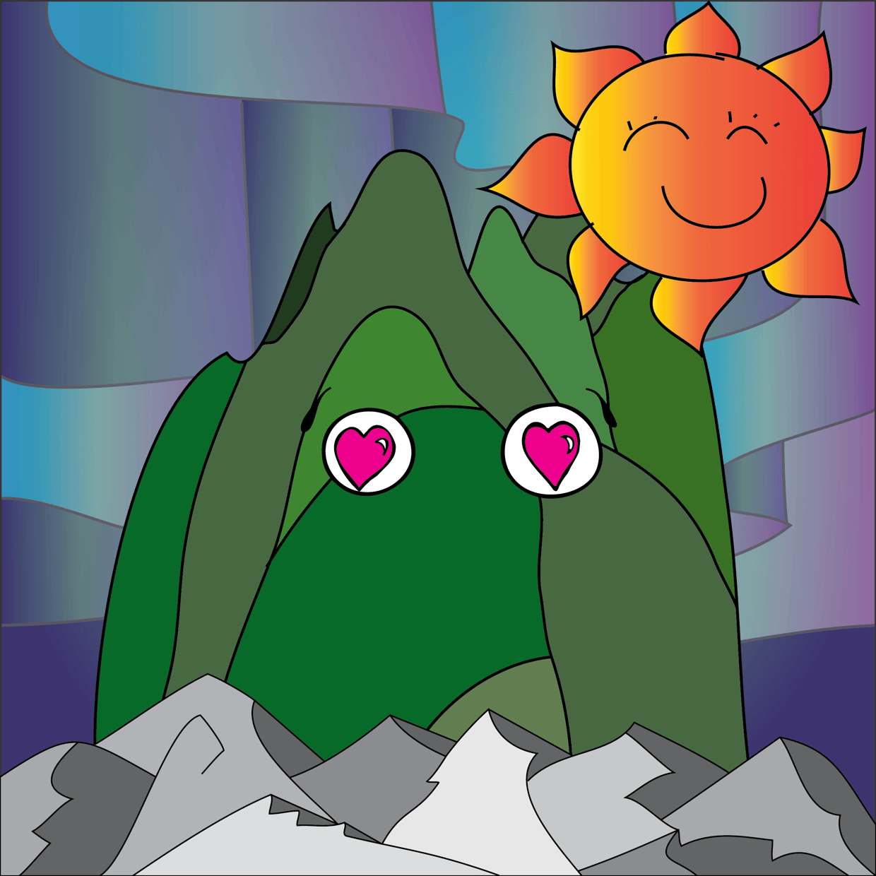 Cute Mountain #1785