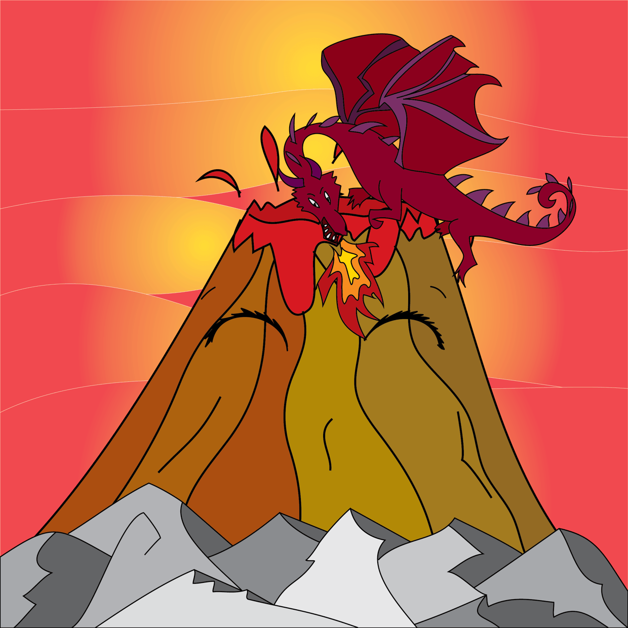Cute Mountain #1799