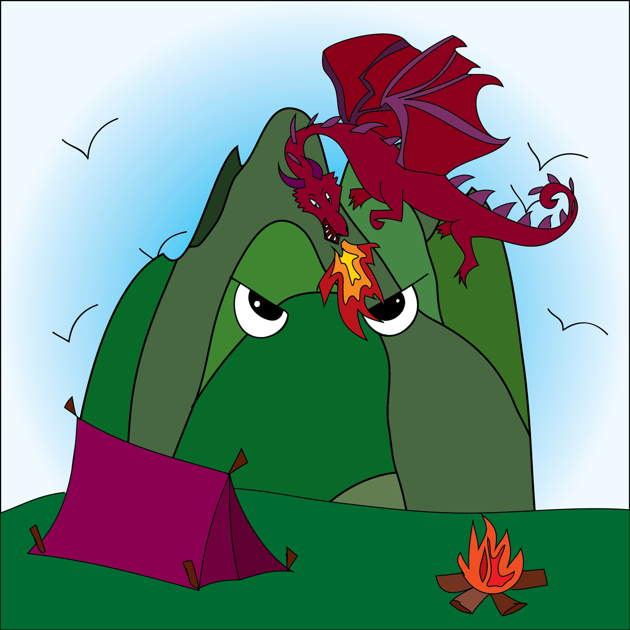 Cute Mountain #1807