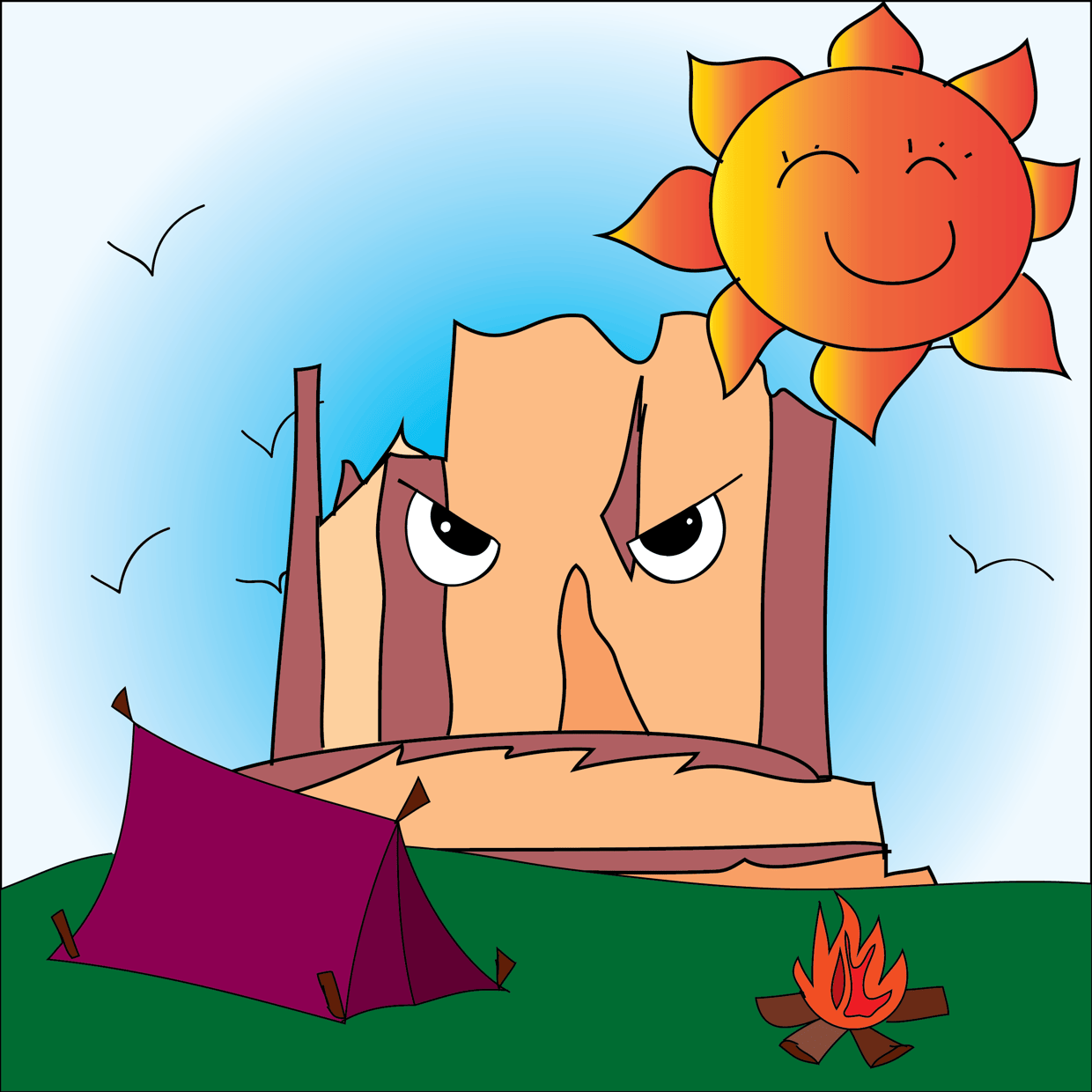 Cute Mountain #1808