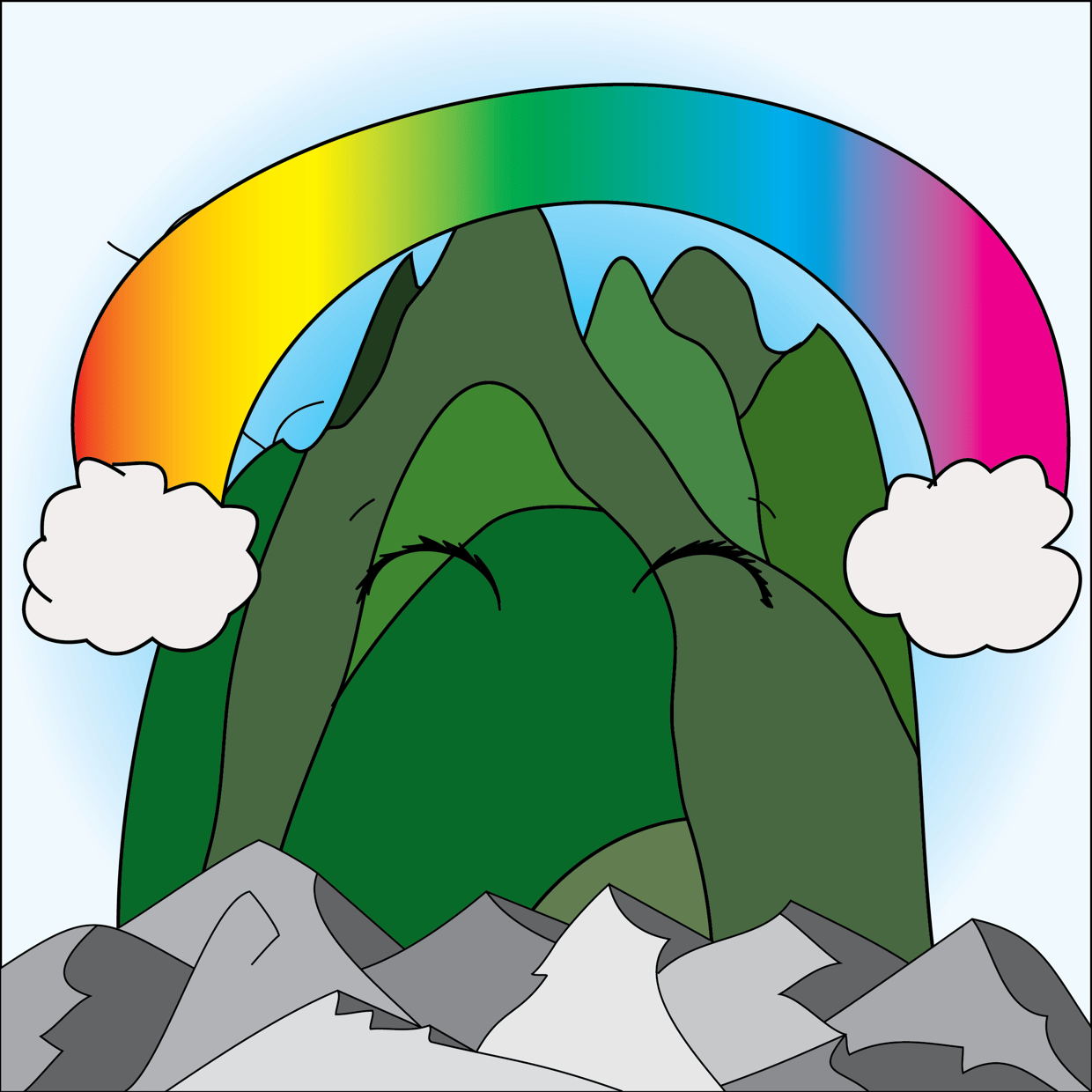 Cute Mountain #1827