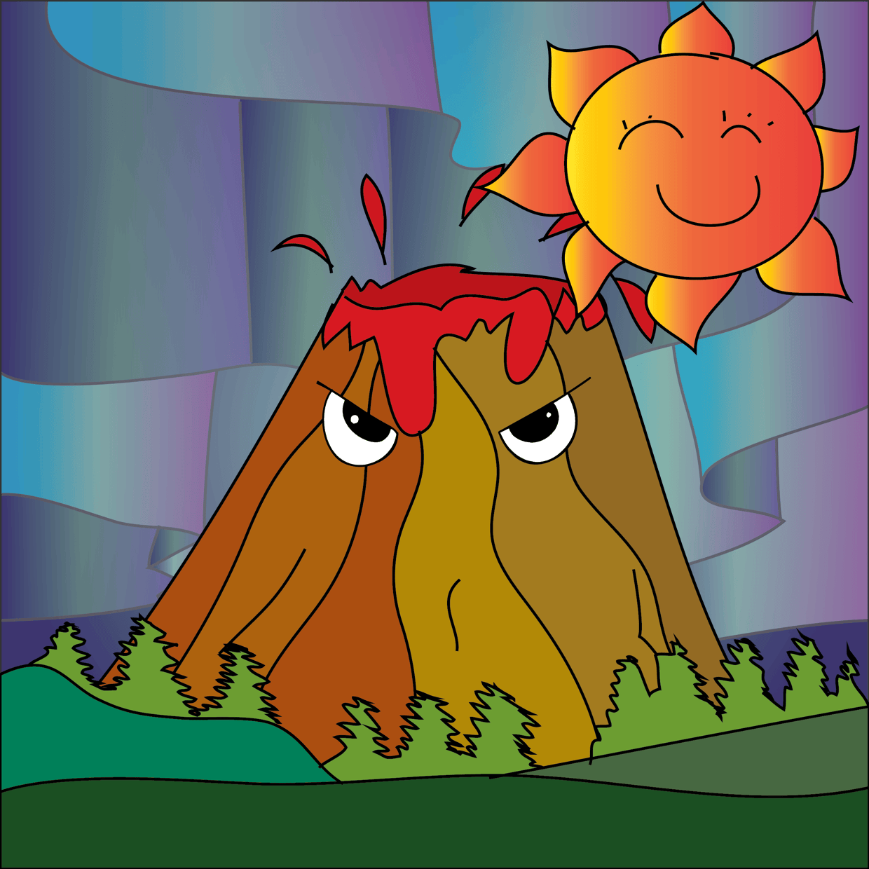 Cute Mountain #1874